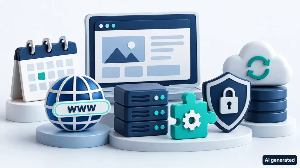 wordpress-weboldal fenntartási költsége